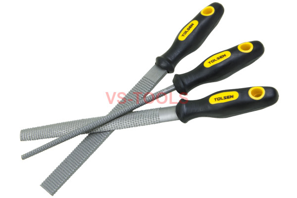 Pcs Carbon Steel Rasp File Set Grinder Half Round Flat Wood